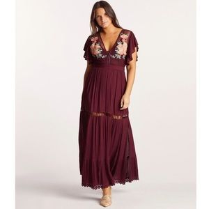 Cleobella Amery Dress in Port